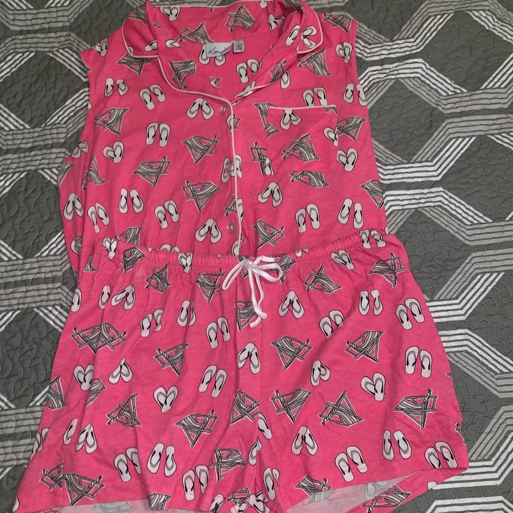Pajama Set - Tank Top and Shorts - Kim Rogers